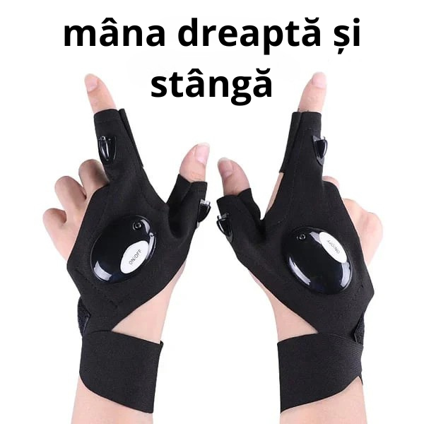 🛠️ Gadgetul perfect: mănuși cu LED